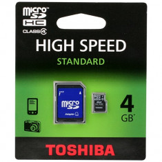 Card memorie micro-SD 4GB Toshiba