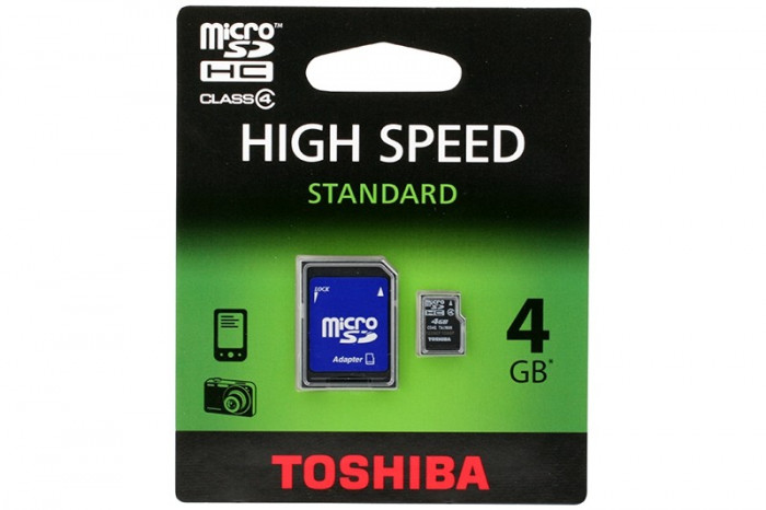 Card memorie micro-SD 4GB Toshiba