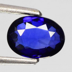 &amp;gt;&amp;gt; SAFIR NATURAL ALBASTRU FRUMOS 0,865 ct. ! ! ! foto