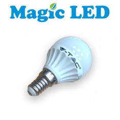 Bec LED 4W E14 Alb Neutru MagicLED foto