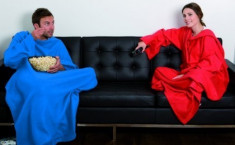 Patura cu maneci Snuggie foto