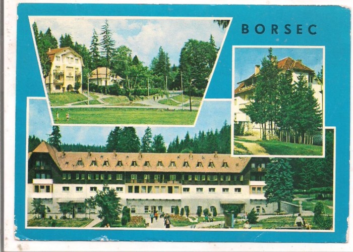 % carte postala (marca fixa) -BORSEC