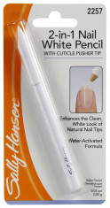 CREION ALB PENTRU MANICHIURA FRANTUZEASCA SALLY HANSEN 2 IN 1 NAIL WHITE PENCIL foto