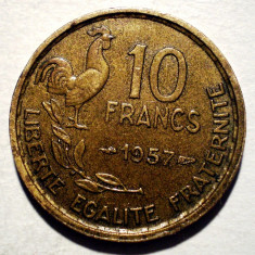 1.872 FRANTA 10 FRANCS FRANCI 1957 foto