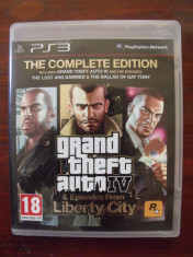 GRAND THEFT AUTO IV GTA 4 THE COMPLETE EDITION JOC PS3 ORIGINAL foto