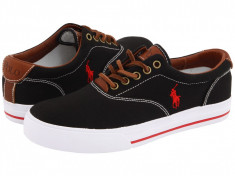 Pantofi Polo Ralph Lauren Vaughn Canvas/Leather | 100% originali, import SUA, 10 zile lucratoare foto