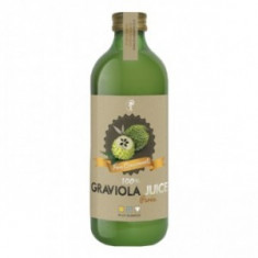 Pret Graviola Juice 100 % puree &amp;amp;amp;ndash; 500ml in stoc foto