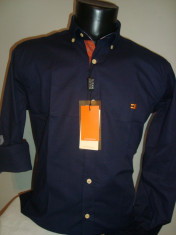 CAMASA/ CAMASI BOSS ORANGE MODEL NOU slim fit BUMBAC100% calitate garantata !! foto