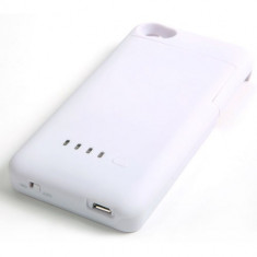 Baterie extinsa acumulator iPhone 4 1900 mAh noua alba + cablu+ folie foto