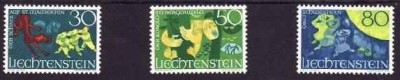 C5127 - Lichtenstein 1968 - cat.nr.447-9 neuzat,perfecta stare foto