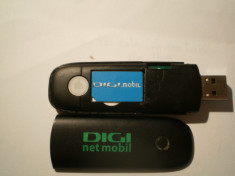 modem 3g zte mf190 DIGI cu cartela de net foto