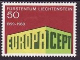 C5128 - Lichtenstein 1969 - cat.nr.454 neuzat,perfecta stare