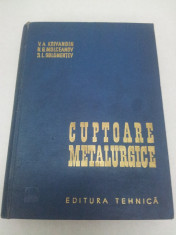 CUPTOARE METALURGICE, V. A. KRIVANDIN 1962 foto