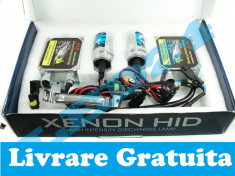 Kit Xenon 35W H1 H3 H7 H8 9 11 HB3 HB4 FAT Digital Tehnologie Germana foto