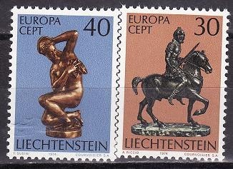 C5136 - Lichtenstein 1974 - cat.nr.543-4 neuzat,perfecta stare