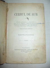 DUMITRU STANCESCU- CERBUL DE AUR,BASME CULESE DIN GURA POPORULUI, 1893 foto