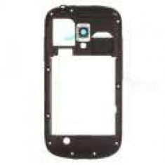 Carcasa Corp Mijloc Samsung Galaxy S3 Mini i8190 Originala Neagra foto