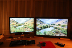 Monitor si televizor LCD profesional NEC 3210 si sistem boxe 4.0 foto