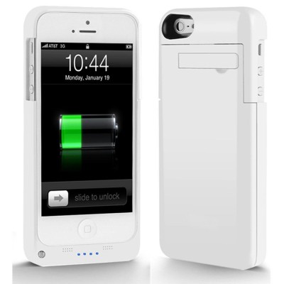 Acumulator extern alb 2200 mAh POWER BANK iPhone 5 / 5s foto