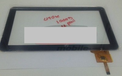 Touchscreen UTOK 1000D versiunea 2/12 Pini black original foto
