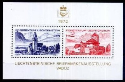 C4625 - Lichtenstein 1972 - bloc cat.nr.12 neuzat,perfecta stare foto