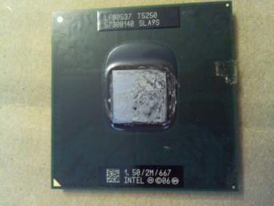 Intel Core 2 Duo T5250 (2M Cache, 1.50 GHz, 667 MHz FSB) sla9s socket P foto