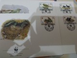 Cumpara ieftin WWF FDC Tristan da Cunha 1991 serie Pasari