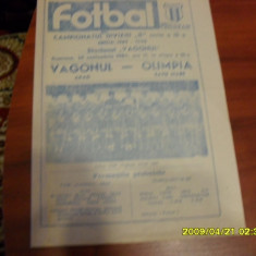 program Vagonul Arad - Olimpia S.M .