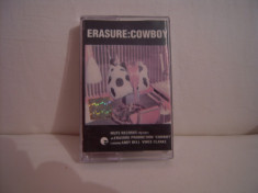 Caseta audio Erasure - Cowboy foto