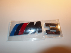 Logo emblema M3 BMW crom foto