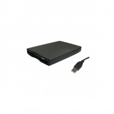 Floppy Disk extern GEMBIRD (FLD-USB), tip FDD cu USB1.1, retail, Negru foto