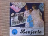 LENJERIE pentru tinerele fete NATALIA TAUTU STANESCU modele ilustrata ceres 1981, Alta editura