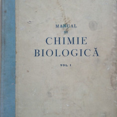 MANUAL DE CHIMIE BIOLOGICA - Simion Oeriu (Vol. I)