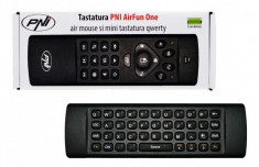 Tastatura PNI AirFun One, air mouse si mini tastatura qwerty foto