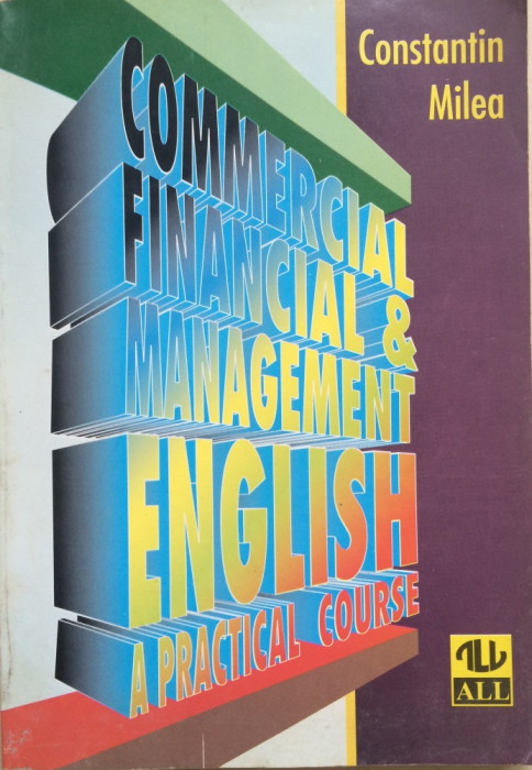 COMMERCIAL FINANCIAL &amp; MANAGEMENT ENGLISH - Constantin Milea