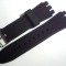 curea swatch 23mm latime, neagra din silicon.