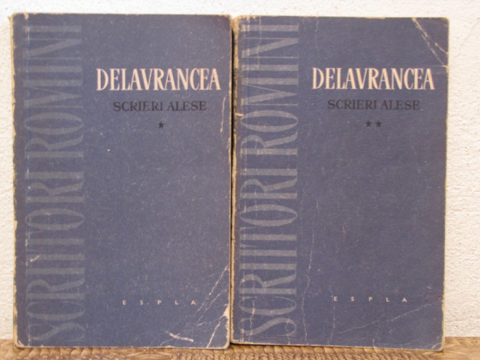 DELAVRANCEA- SCRIERI ALESE (2 VOLUME)