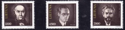 Lituania 1993 - cat.nr.450-2 neuzat,perfecta stare foto