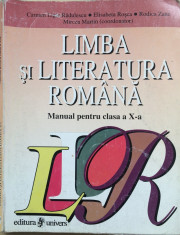 LIMBA SI LITERATURA ROMANA MANUAL PENTRU CLASA A X-A - Mircea Martin foto