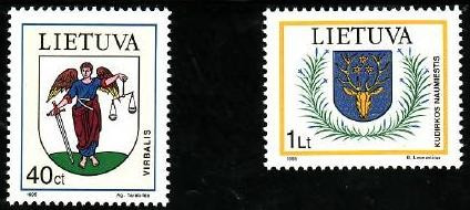 Lituania 1995 - cat.nr.516-7 neuzat,perfecta stare