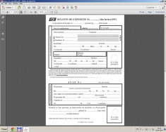 Formulare colet ramburs PF - Posta Romana - completare rapida foto