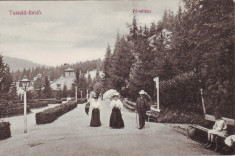 Ok-1531- Romania, Baile Tusnad c.p. necirc. apr.1915: Promenada princip, animat foto