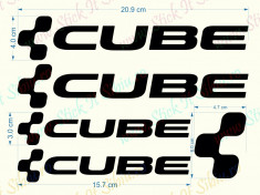 Set Cube - Model 2_Sticker Bicicleta_Tuning _ Cod: SET-023 foto