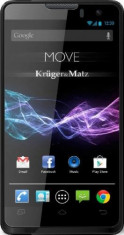 Telefon mobil Kruger Matz SMARTPHONE QUAD CORE 2 SIM MOVE NEGRU K&amp;amp;M foto