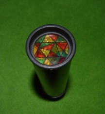 Joc ochean caleidoscop, deosebit de frumos, colorat, 19cm inchis, 27 cm deschis foto