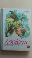 Zoologie, manual pentru clasa a VI-a/ 1985 foto