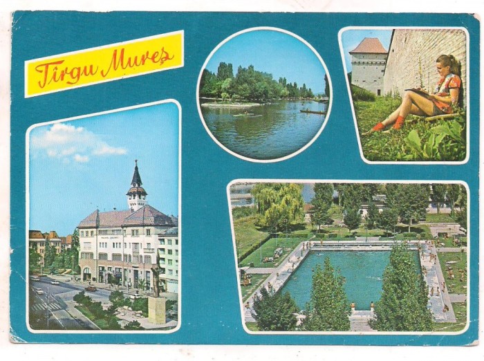 % carte postala (ilustrata)-TARGU MURES