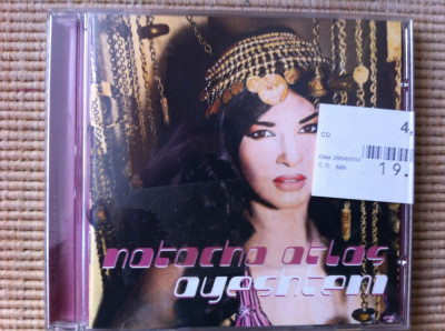 Natacha Atlas Ayeshteni 2001 cd disc muzica ambientala downtempo electro pop VG+ foto