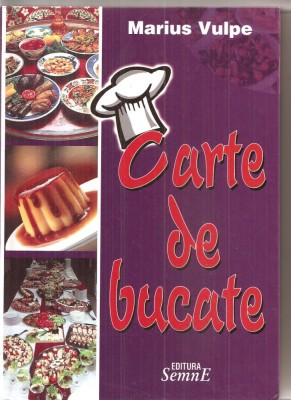 (C6106) CARTE DE BUCATE DE MARIUS VULPE foto