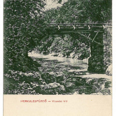 3030 - Baile HERCULANE, Caras-Severin, Bridge - old postcard - unused
